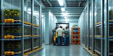 Fresh food fulfillment optimization at Denver cold storage facility
