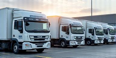 CZRT refrigerated fleet trucks maintaining cold chain for fresh produce